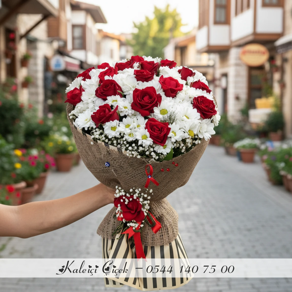 17 Gül Ve Papatyalar Kucak Dolusu