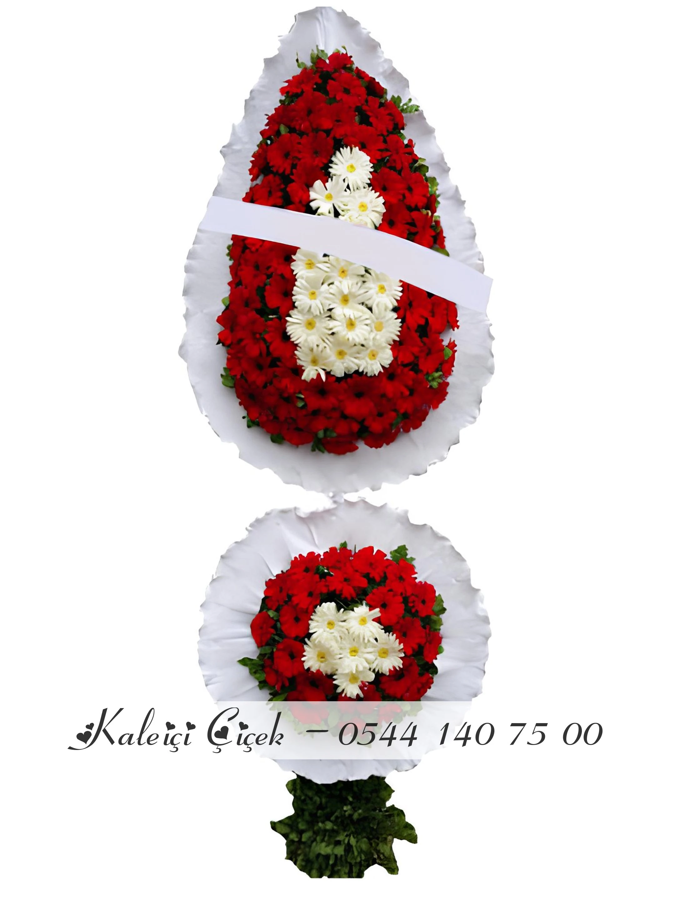 2 Katlı Ayaklı Çelenk