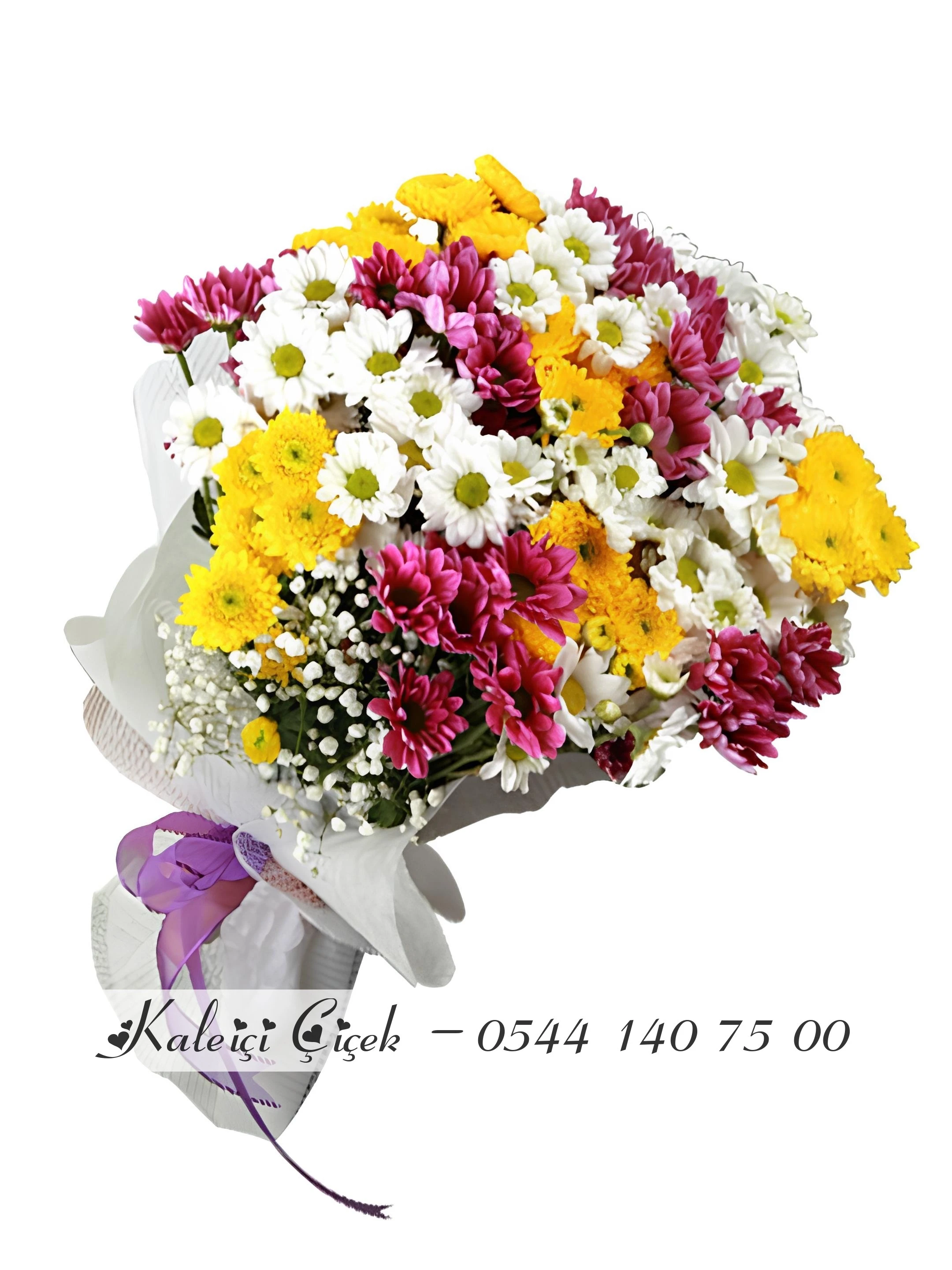 Bahar Çiçekleri Buketi Kucak Dolusu Büyük