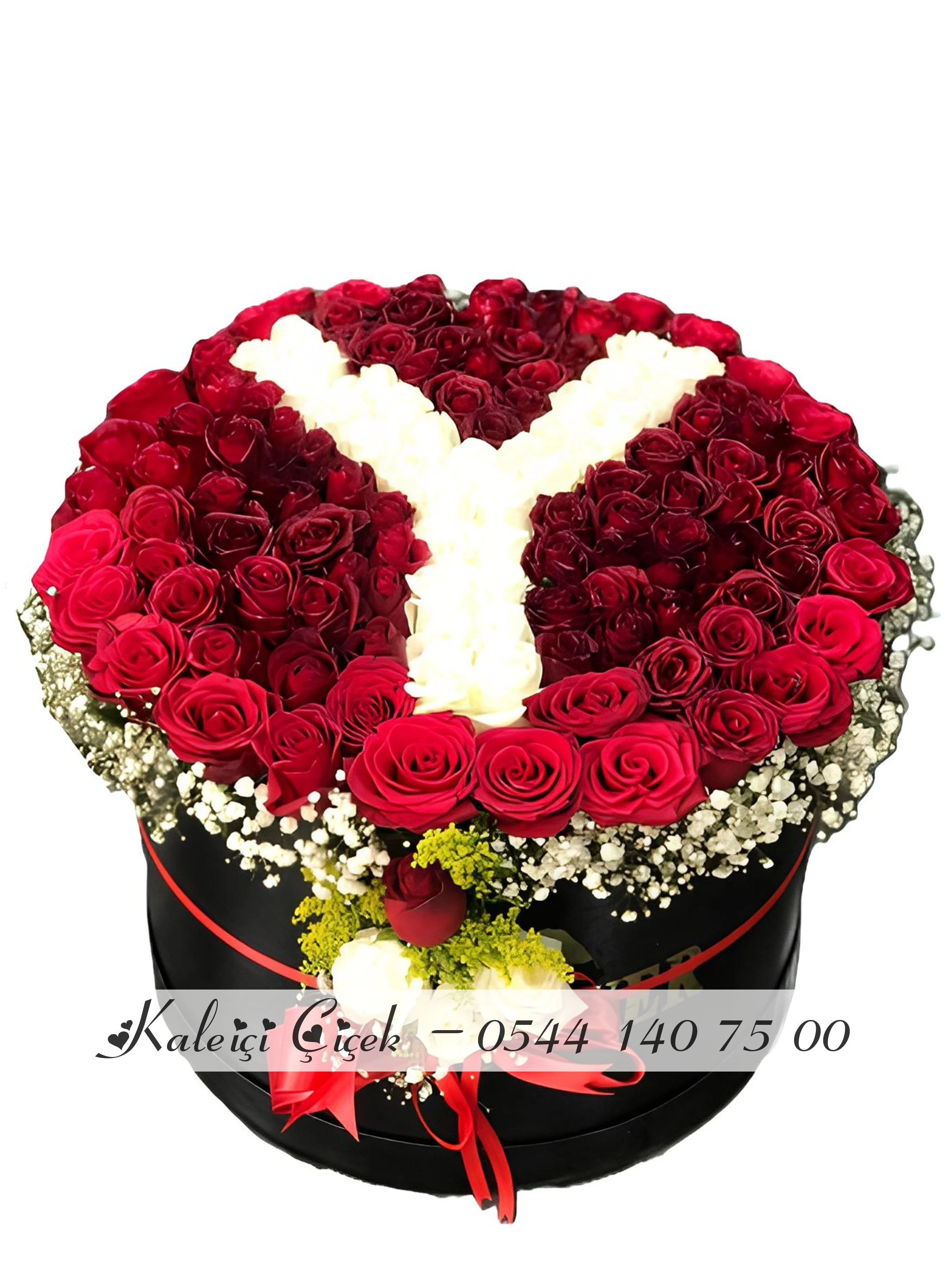 Büyük Kutuda Harfli Gül Aranjmanı