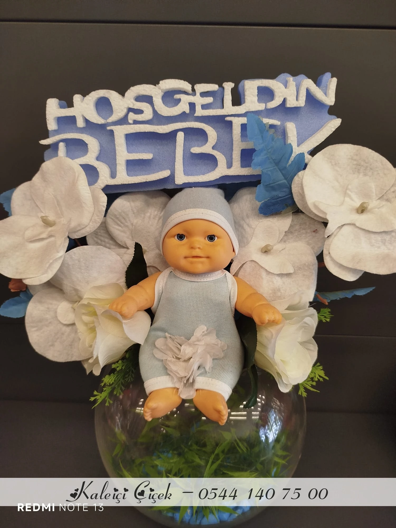 Hoşgeldi̇n Bebek Mavi̇
