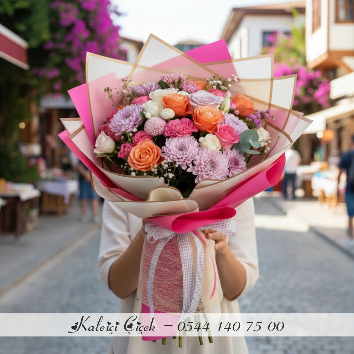 Pembe Işıltı – Zarif Bahar Buketi