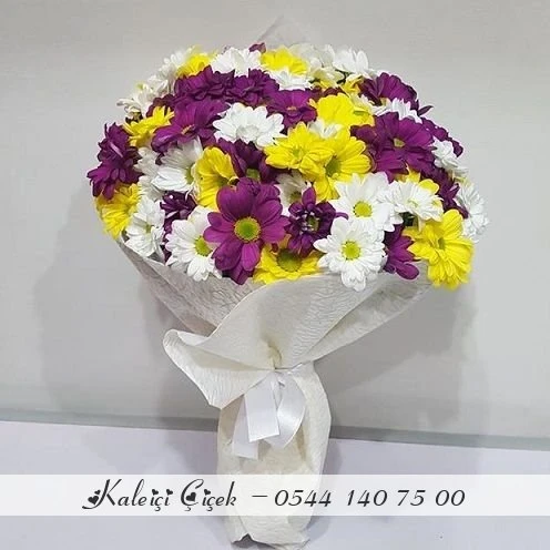 Renkli Papatya Buketi