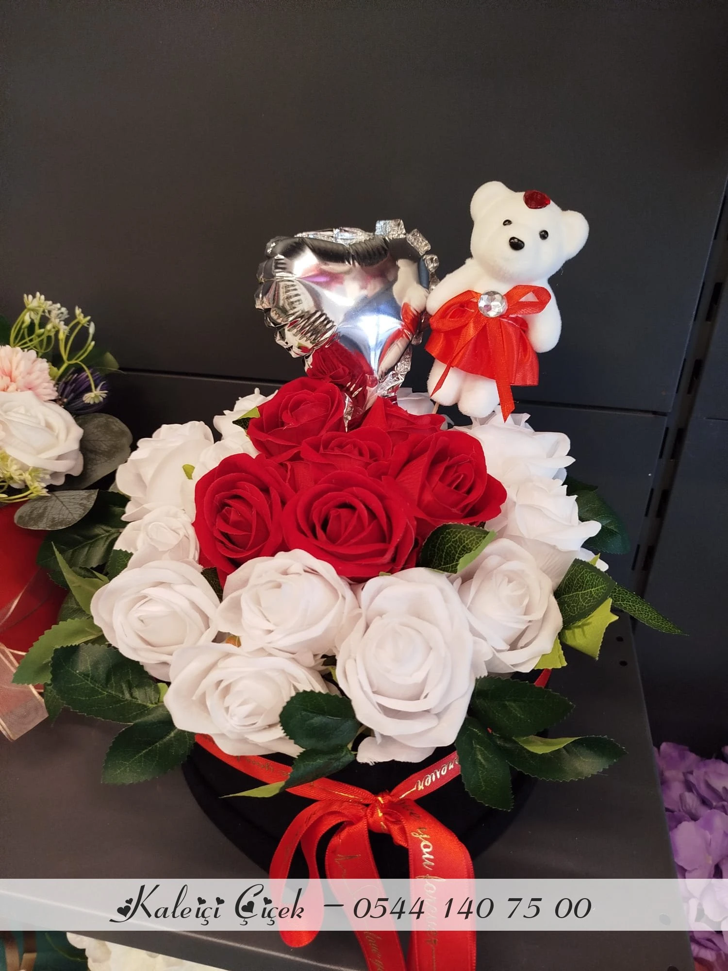 Sevimli Ayıcıklı Mini Balonlu Aranjman