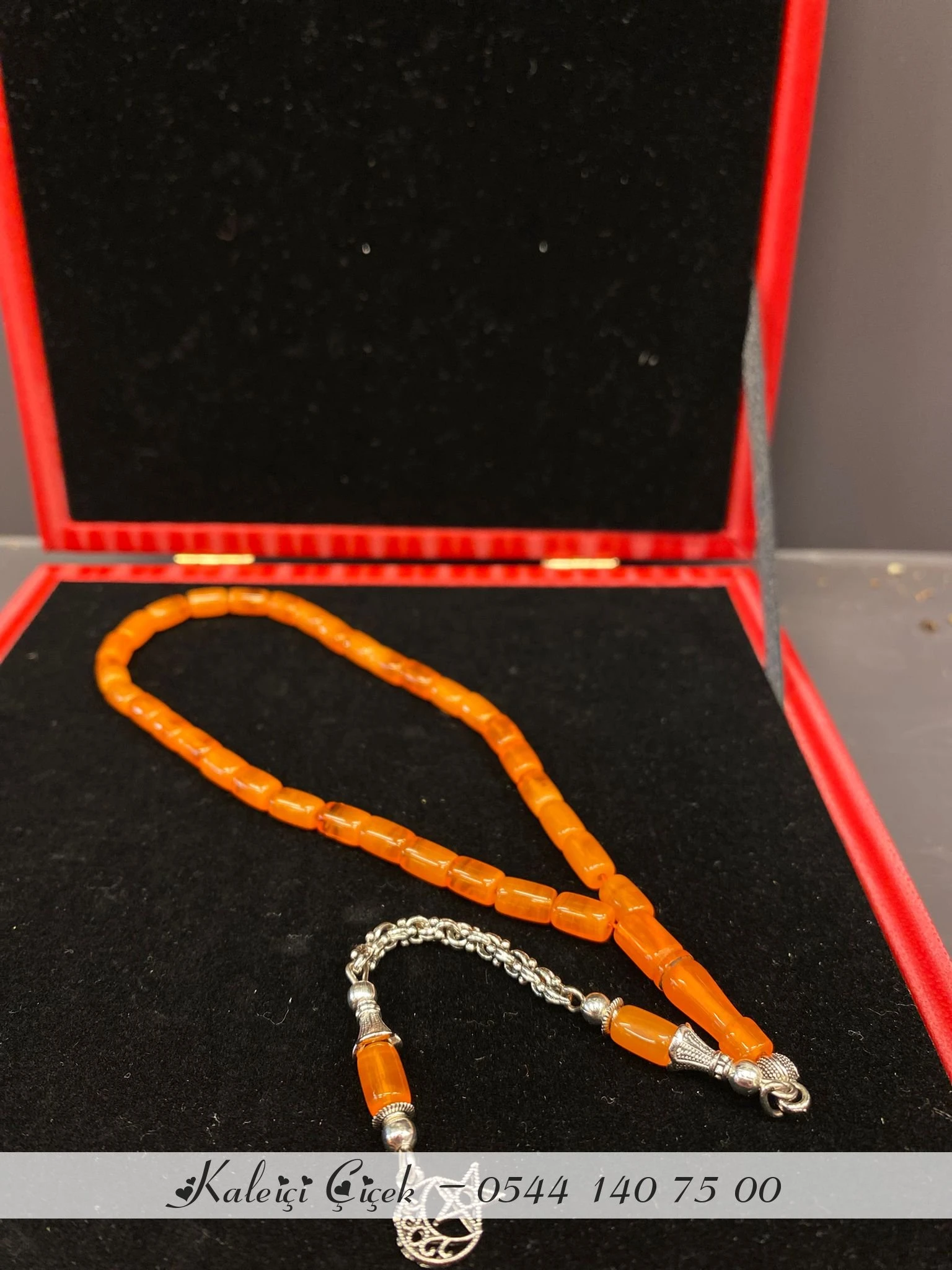 Sıkma Kehri̇bar Usta Kesi̇m Turuncu