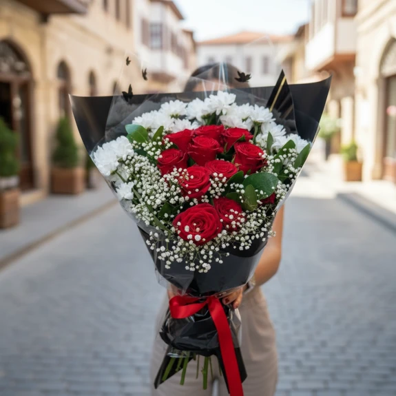 11 Gül Ve Papatyalar (Büyük)