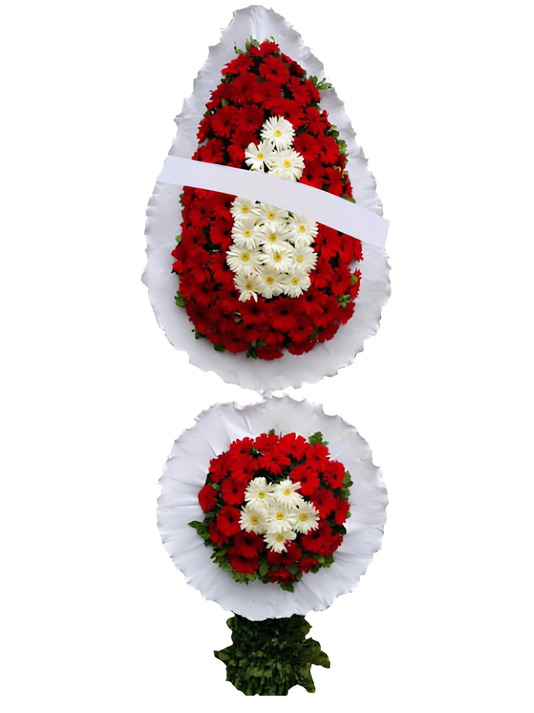 2 Katlı Ayaklı Çelenk