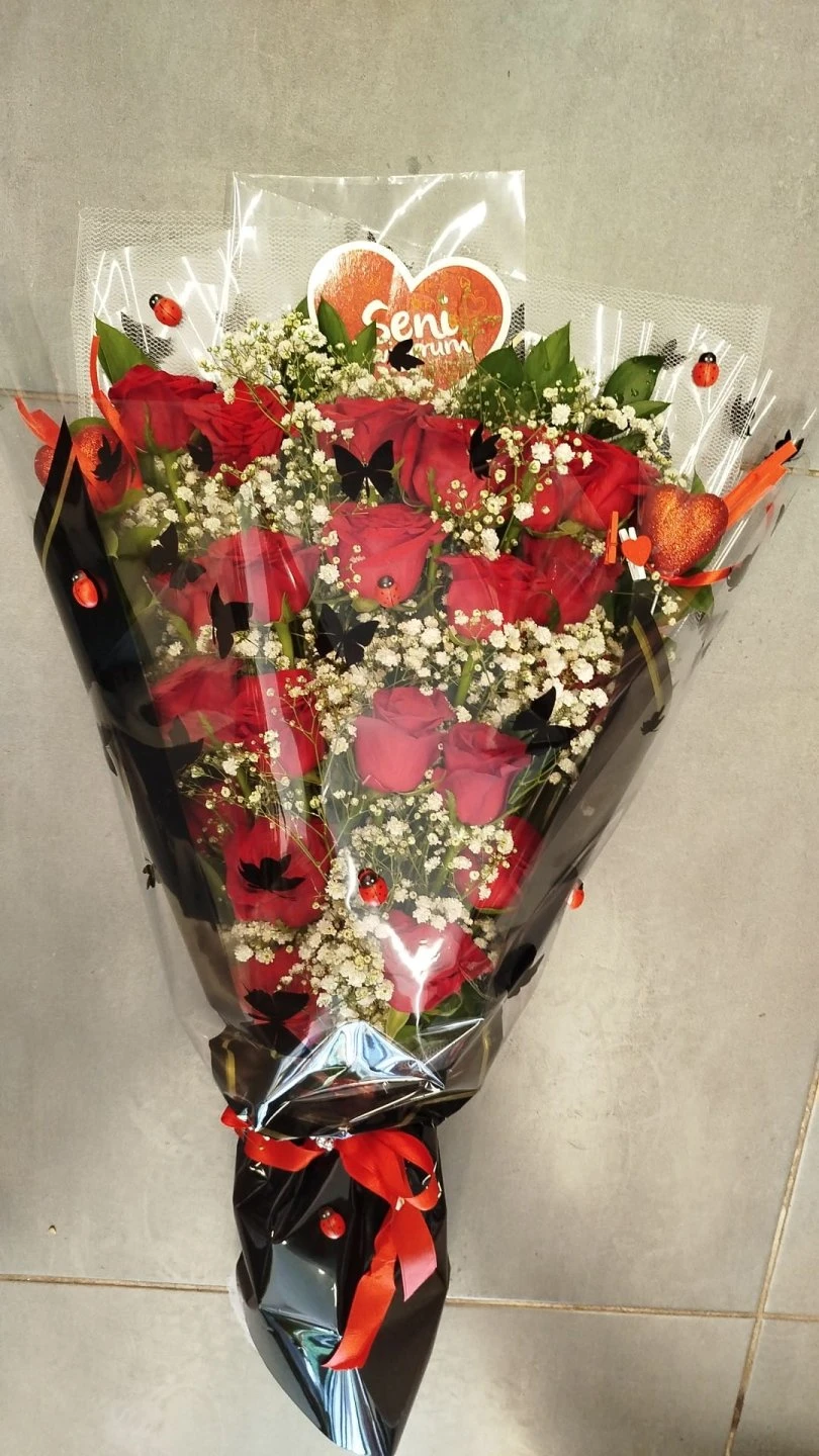 21 Gül Aranjmani (Büyük)