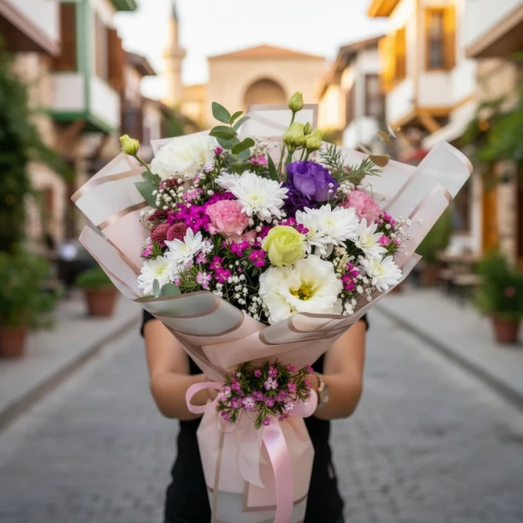 Bahar Esintisi Çiçek Buketi