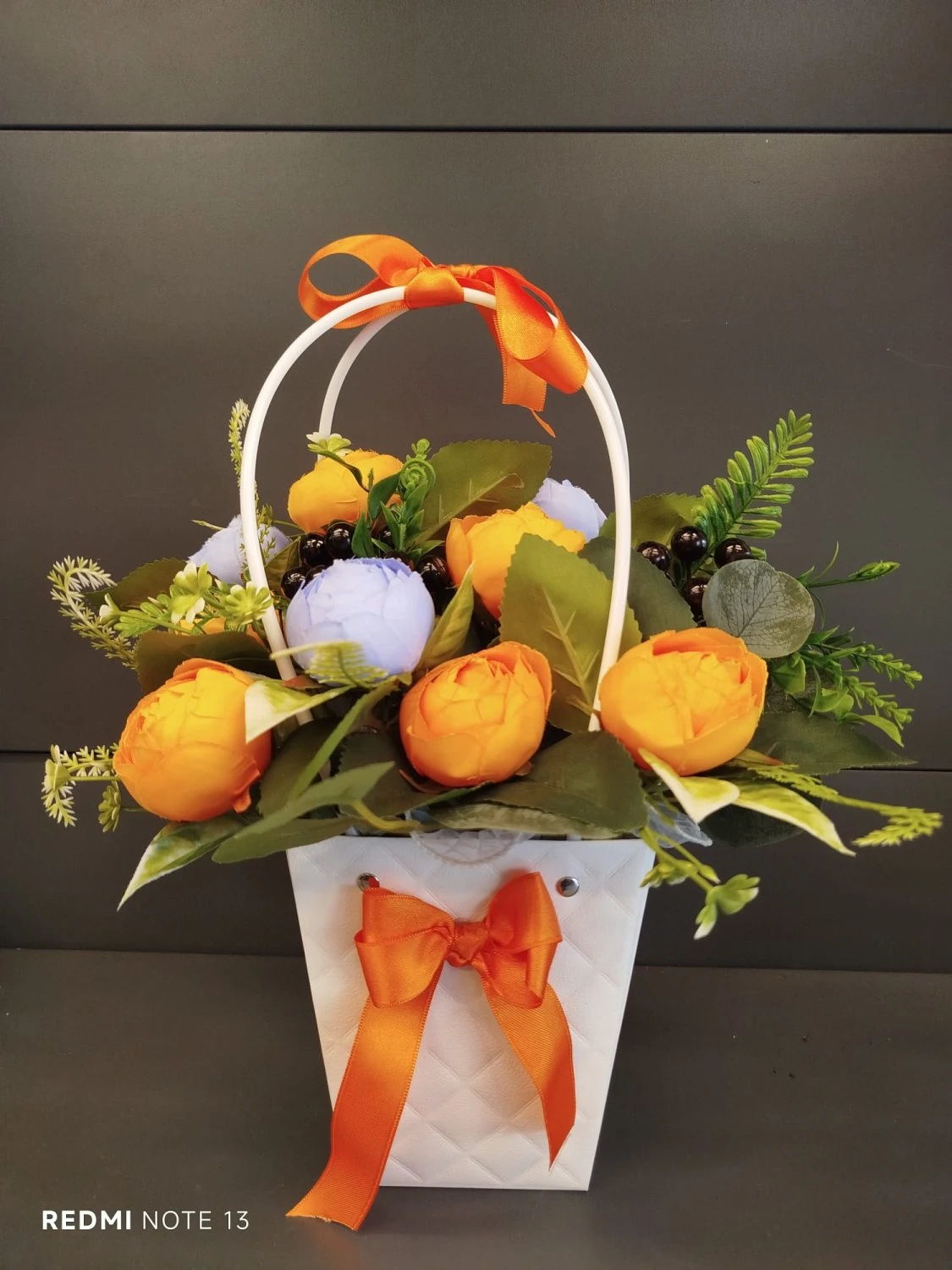 Çantada Çiçekler Ve Sevimli Ayıcıklar