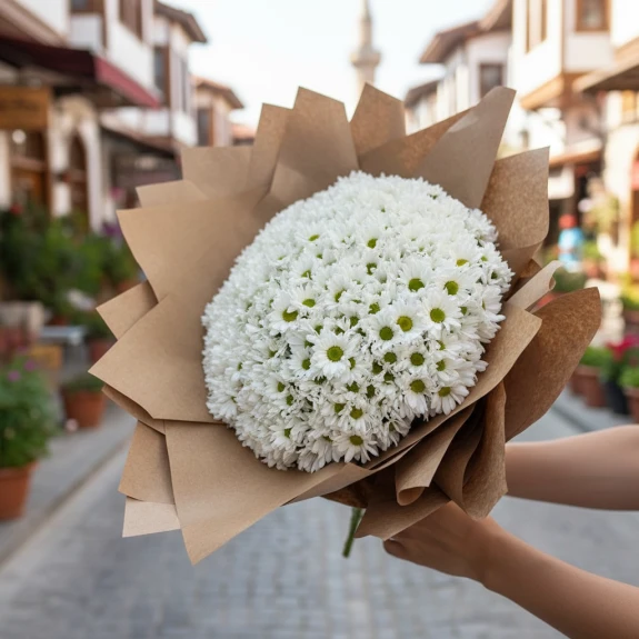 Kucak Dolusu İthal Papatya (Büyük)