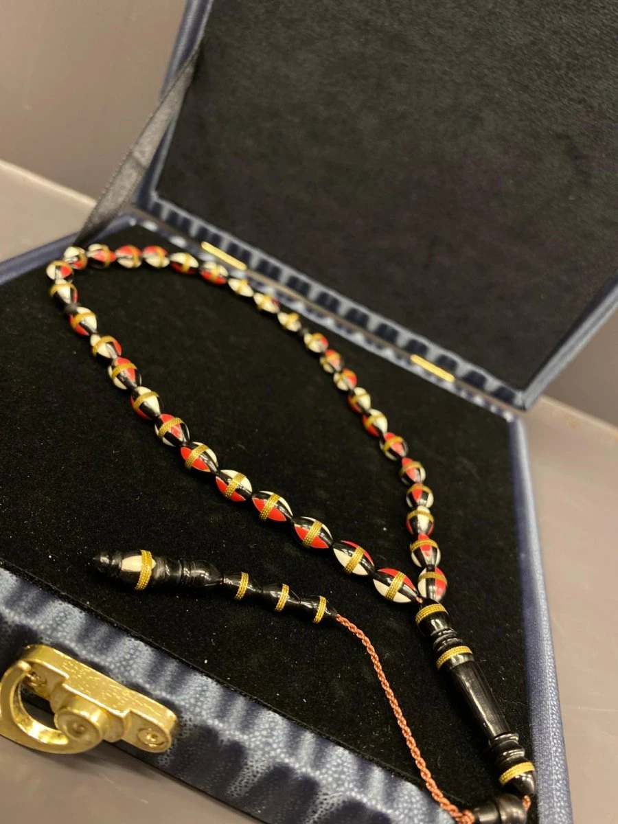 Sedef Mercan Altin Varakli Usta İşi̇ (Büyük)